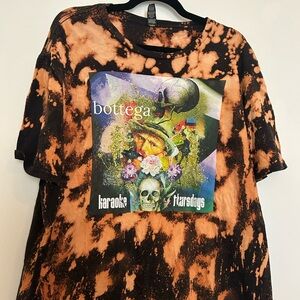 Bottega Graphic karaoke lover Tie-Dye T-Shirt designed by artist Addie Wuensch